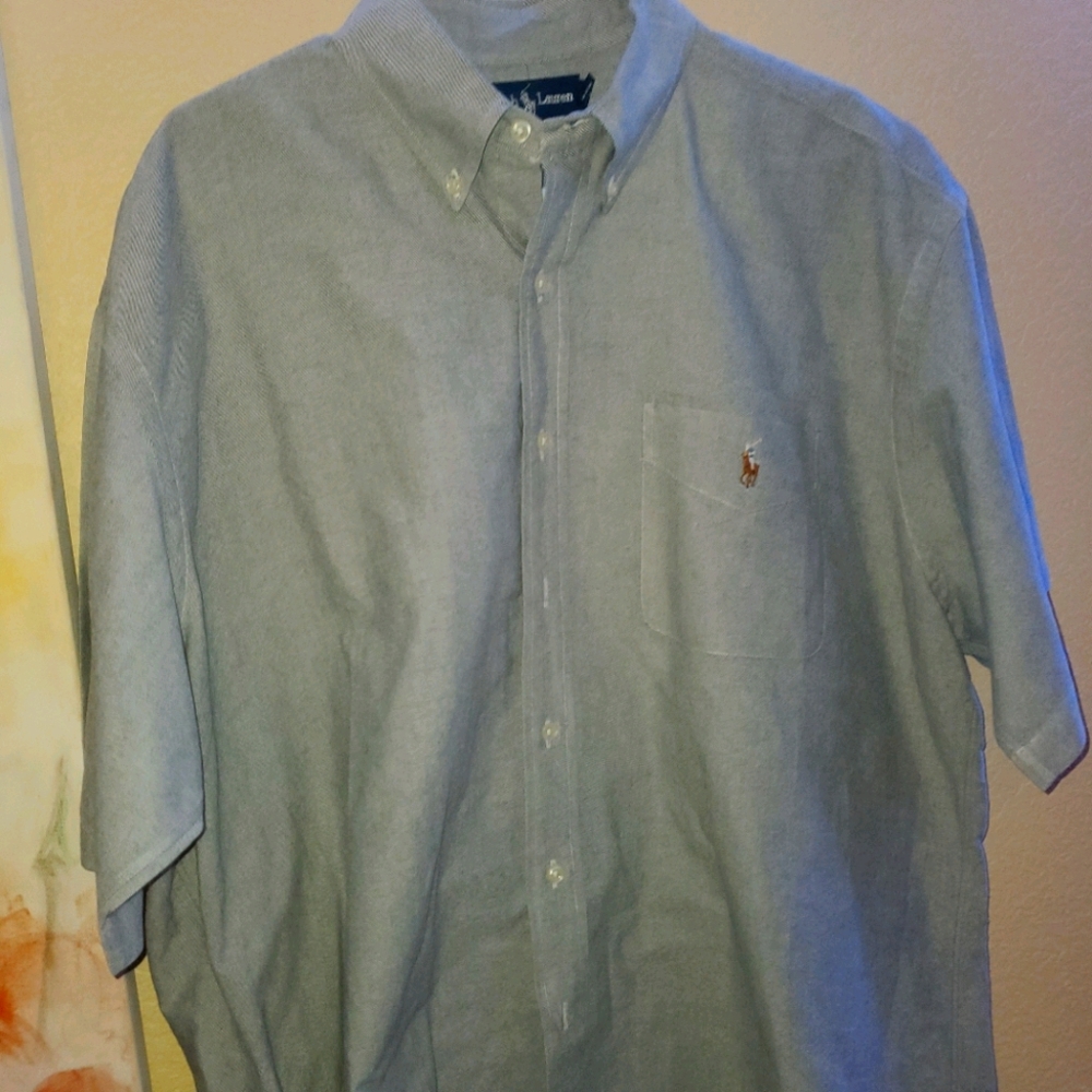 Ralph lauren short sleeve button up